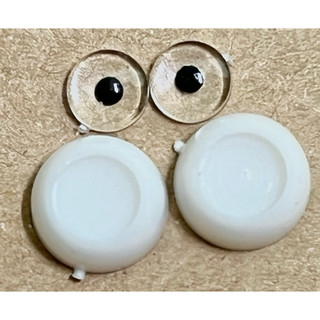 Mắt búp bê chưa tô màu