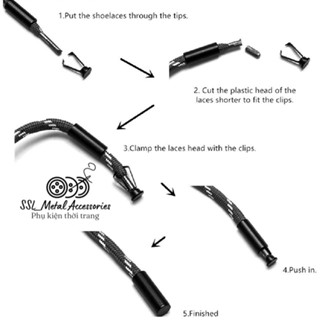 Set 10 Nút chặn kim loại dành cho dây áo khoác, hoddie, sweater - Alloy stopper M1006