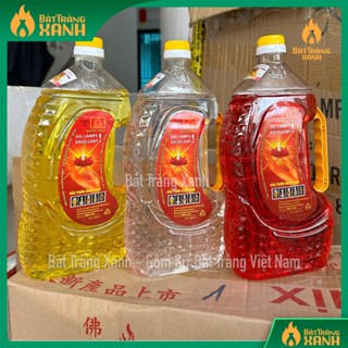 Dầu đèn cát tường lưu ly thắp đèn thờ nặng 1kg - Dầu đèn không mùi không khói