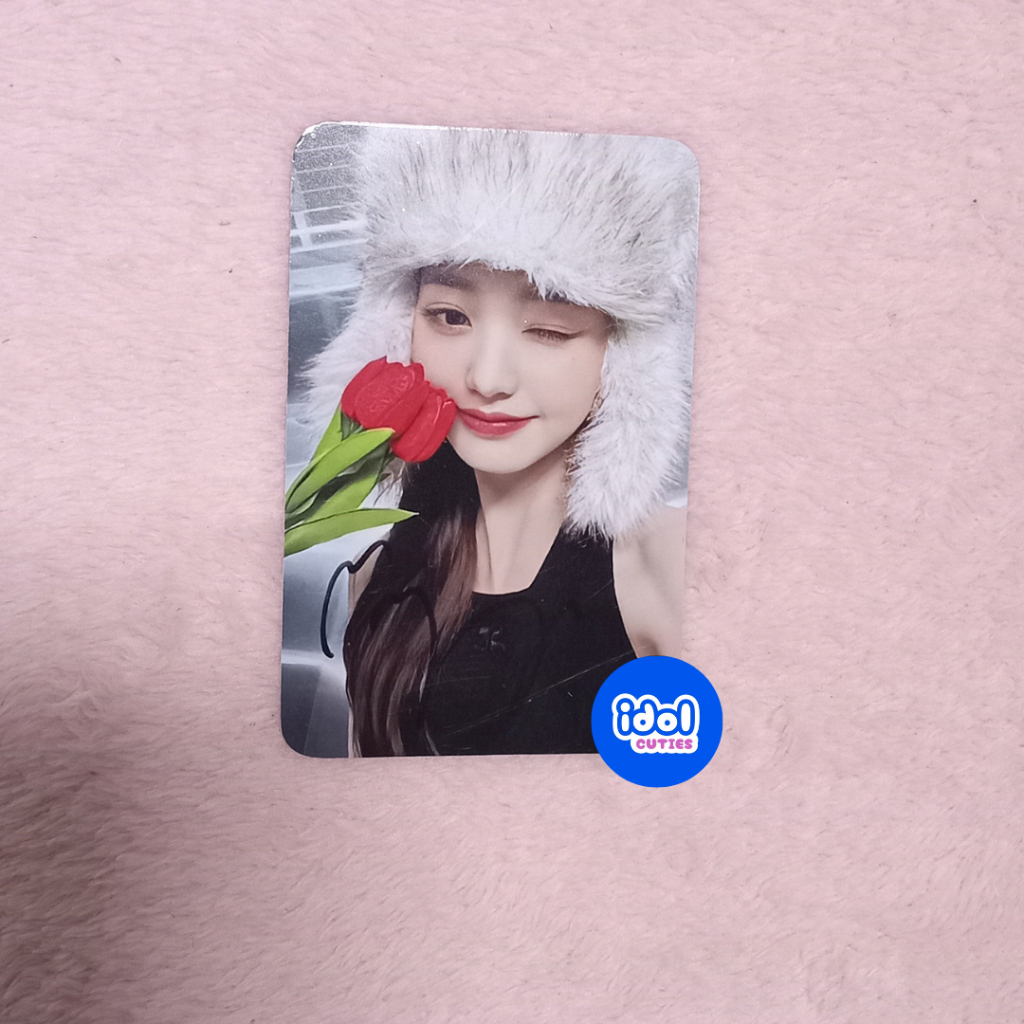 Idol Cuties - Wonyoung (Tulip) loại 1 (size 5.5x8.5) - Card des unoff ảnh bo góc idol - chuyên in ca