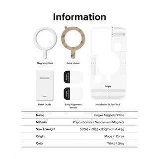 Tấm dán từ tính nam châm Ringke Magnetic Plate