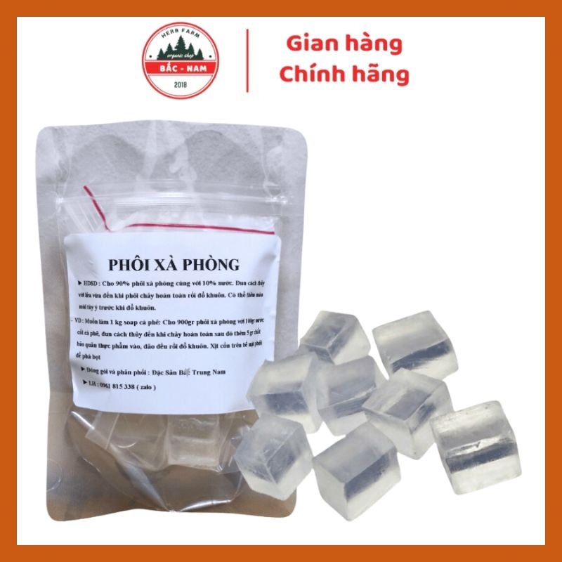 Phôi xà phòng glycerin 100g