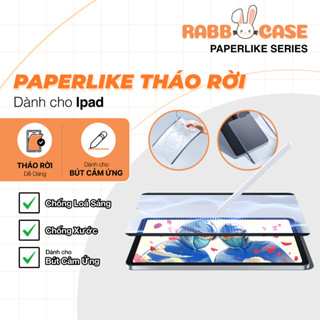 [Tặng ngòi kim loại] Miếng dán Paperlike tháo rời, Nam châm và Nano, lực hút mạnh, hít chặt màn hình iPad, hỗ trợ bút