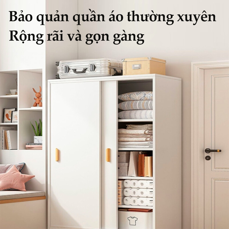 ALVIN Tủ quần áo có cửa trượt hoạt động êm ái sức chứa cực lớn | BigBuy360 - bigbuy360.vn