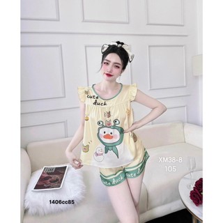 BỘ LỤA NGẮN HỌA TIẾT DỄ THƯƠNG