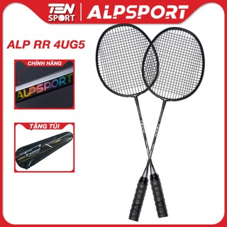 Set 2 Vợt cầu lông full carbon ALPSPORT RR Vợt cầu lông 4UG4 nguyên bản 100% Full Carbon 22-25Lbs Hàng Chính Hãng