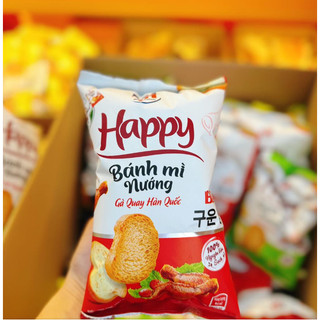 Bánh mì nướng vị gà quay Happy