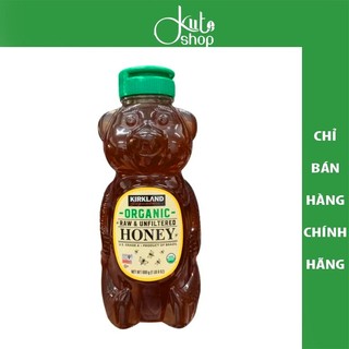 Mật ong hữu cơ nguyên chất Kirkland Organic Raw Honey 680g