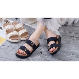 Dép Quai Ngang Nữ Mềm Êm Đế Cao Su Non Chống Trượt Thời Trang hè 2024