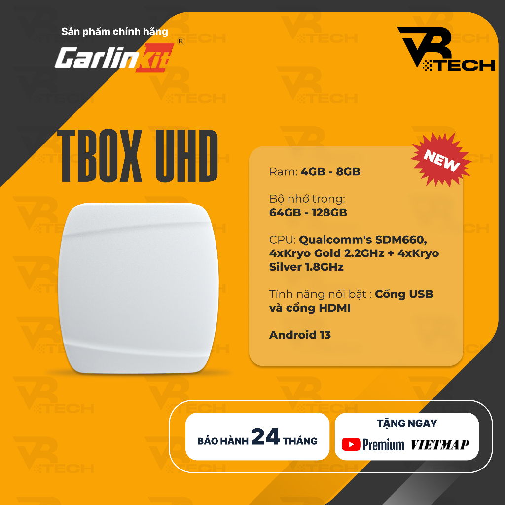 Android Box Ô Tô 2026 Chính Hãng Carlinkit Tbox UHD HDMI 2025 Qualcomm 660, Bản cao cấp nhất, tặng Vietmap S2, Carplay | BigBuy360 - bigbuy360.vn