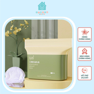 Miếng Lót Thấm Sữa WAI, Miếng Dán Thấm Sữa Cho Mẹ, siêu thấm, chống tràn, bịch 10 miếng 50 miếng 100 Miếng