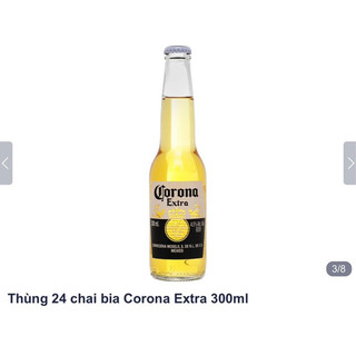BIA CORONA EXTRA CHAI 300ml 24 CHAI