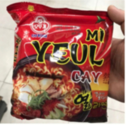 Combo 5 Gói Mì Yeul Cay Ottogi (120g*5) - 오뚜기)열라면 (120그램*5)