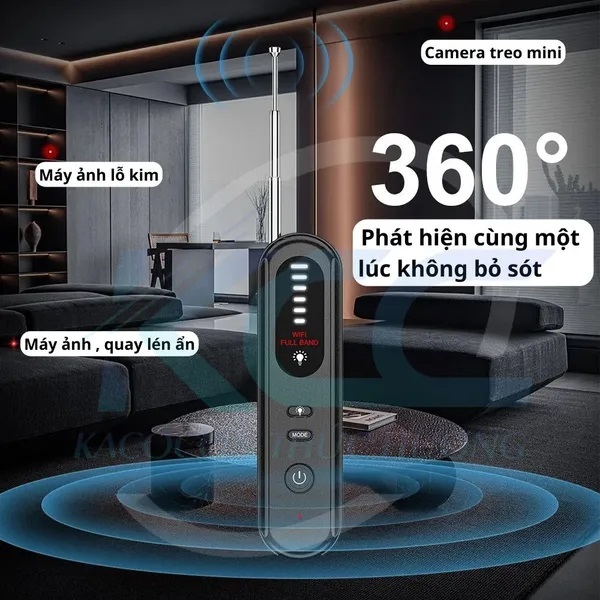Thiết Bị Dò Tìm Phát Hiện Camera T01, Phát Hiện Mọi Ngóc Ngách, Khóa Chính Xác Nhiều Camera | BigBuy360 - bigbuy360.vn