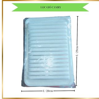 Lọc gió động cơ xe innova, fortuner, hilux, gx460, toyota vios, altis, yaris 2008-2013