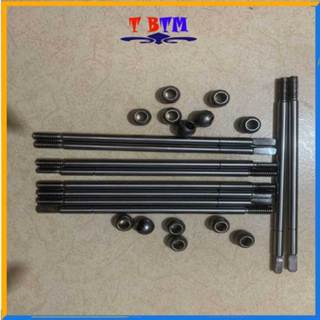 Bộ 10 trục quạt 19cm và 20 bạc tròn cho quạt cây quạt treo tường loại tốt