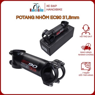 Potang nhôm bọc carbon EC90 17 độ cho xe đạp