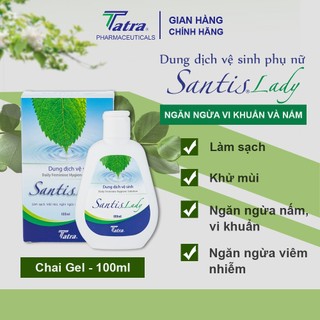 Dung dịch vệ sinh phụ nữ - Santis Lady - Tatra