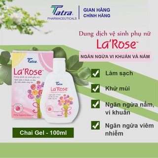 Dung dịch vệ sinh phụ nữ - Lá Rose - Tatra