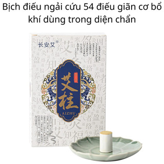 Bịch ngải kết hợp nhụy nghệ tây 54 điếu, chăm sóc vai cổ gáy body