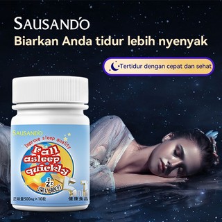 SAUSANDO* Melatonin / Giúp ngủ nhanh / Cải thiện chất lượng giấc ngủ / Giảm thiểu chứng mất ngủ và mộng đêm.