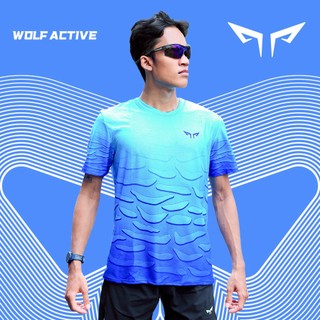 Áo Chạy Bộ Nam Wolf Active Hồn Đá, Áo Chạy Bộ Chất Vải Wolfight Cao Cấp Siêu Nhẹ, Thoáng Khí