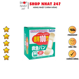 [Hỏa Tốc HN] Lẻ 10 miếng băng keo cá nhân Urgo nội địa Nhật Bản