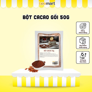 Bột Cacao gói 50g - Bột cacao nguyên chất Indonesia