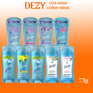 Lăn Khử Mùi Secret Gel Mỹ Giảm Tiết Mồ Hôi Dành Cho Nữ - Diệt Khuẩn Khử Mồ Hôi Tức Thì Bảo Vệ Da Dưới Cánh Tay NPP Dezy