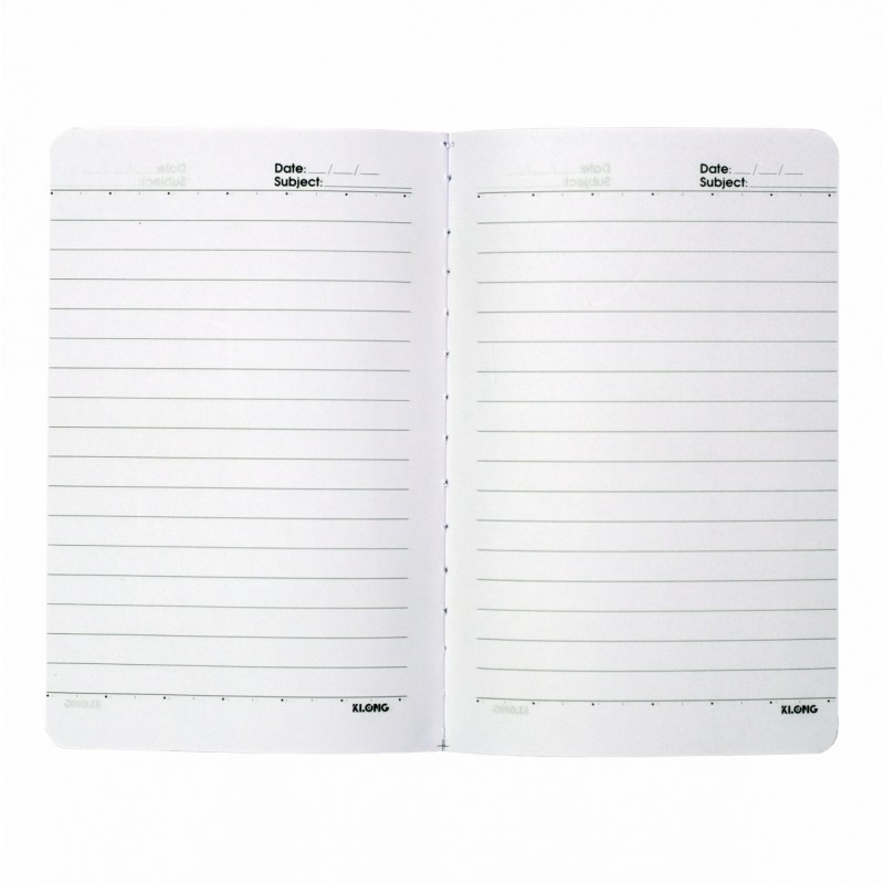 Sổ kẻ ngang may dán gáy Composition book A6 200 trang 58/92; KLONG 339