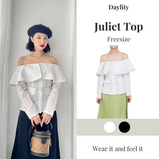 Áo sơ mi trễ vai Juliet Top
