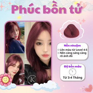  Thuốc Nhuộm Tóc Màu PHÚC BỒN TỬ Không Tẩy | Kaiger Colour 