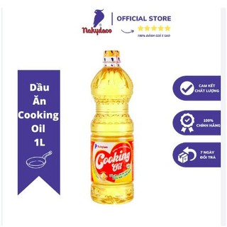 Dầu ăn Con Két Nakydako chai 1 lít