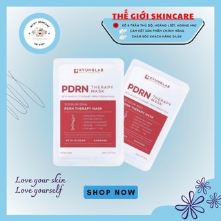 Combo Nạ PDRN KyungLab Mask dưỡng da căng bóng mềm mịn trẻ hóa da + MẶT NẠ B5 EGF COMPLEX MASK KR.LAB hạn 2027