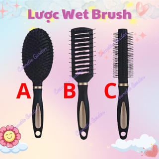 [Chính Hãng] Lược chải tóc gỡ rối siêu tốc - Lược gỡ rối tóc Wet Brush Night Floral
