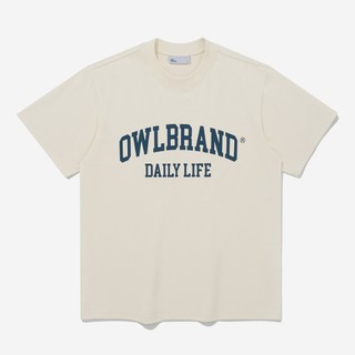 Áo thun Owlbrand Retro/Trắng
