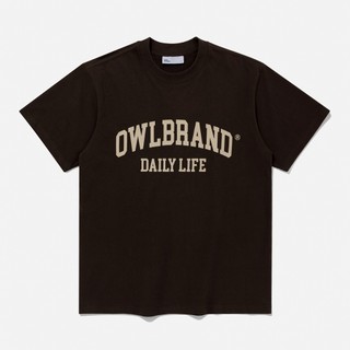 Áo thun Owlbrand Retro/Nâu
