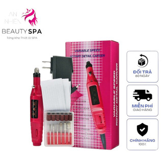 Máy Mài Móng MINI Làm Nail Kèm Bộ Đầu Mài - Máy Mài Nail