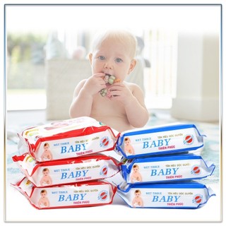 1 bịch khăn giấy ướt thiên phúc baby gói/100tờ