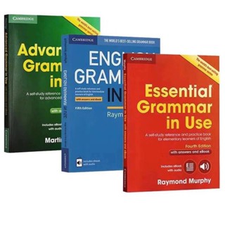 Sách - English Grammar In Use - 5th edition giúp con đào sâu và nắm kĩ các kĩ năng ngữ pháp-Trọn bộ 3 cuốn