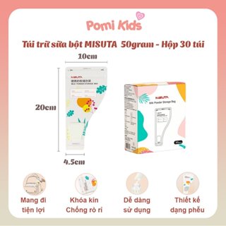 Túi đựng sữa bột Misuta, hộp 30 túi