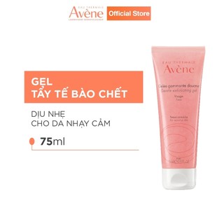 (Quà tặng không bán) Gel tẩy tế bào chết dịu nhẹ cho da nhạy cảm AVÈNE GENTLE EXFOLIATING GEL 75ml