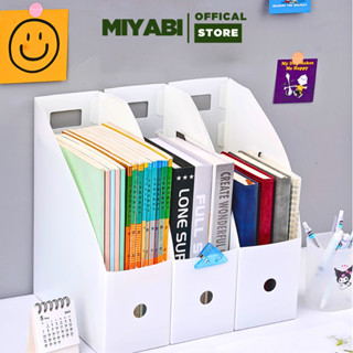 Kệ đựng sách để bàn, khay kệ đựng tài liệu, kệ sách để bàn gấp gọn sắp xếp sách vở, tài liệu decor bàn học - MIYABI