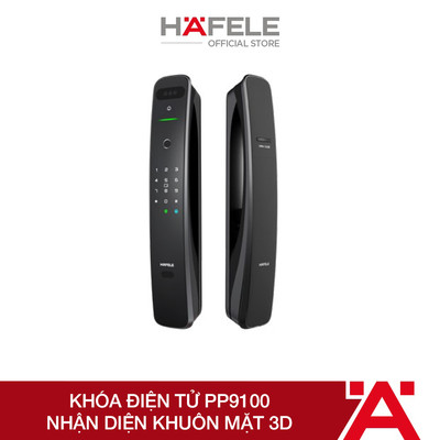 [New] Khóa điện tử Hafele - PP9100 3D FACE ID - 912.20.697