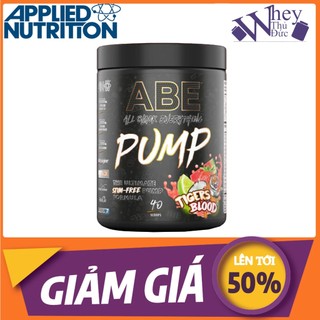 Applied nutrition abe pump stim free 40 scoops 500g vị tiger's blood - pre workout không caffeine