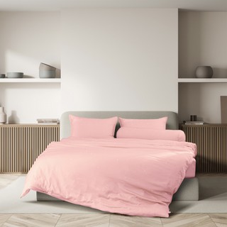 Bộ chăn ga gối lụa Tencel Everon Light Pink OLE001, Tencel Blend