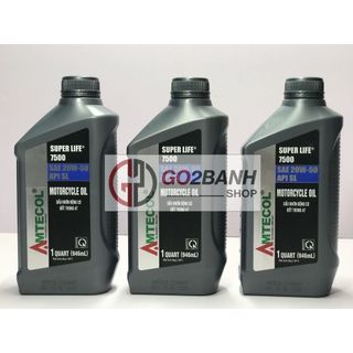 Nhớt Amtecol 7500 20W50 xe số nhập Mỹ