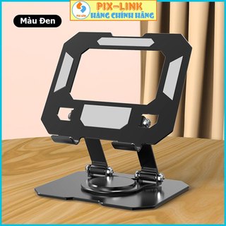 Đế Tản Nhiệt Laptop, Điện Thoại,Máy Tính Bảng Pix-Link G228  Xoay 360 Chất Liệu Hợp Kim Nhôm Cao Cấp