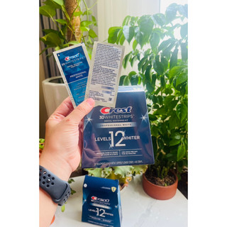 MIẾNG DÁN TRẮNG RĂNG CREST 3D WHITESTRIPS MỸ LEVEL 18