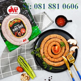 [Mã SKAMLTSM9 giảm 10% đơn 99K] Xúc xích King BBQ - Đức Việt, Xúc xích King BBQ Cao Cấp, Chuẩn vị Đức, Gói 250g